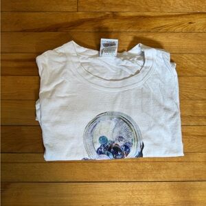 Champion White Tee with Graphic Design